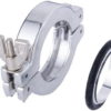 Connection Hardware, KF (QF) 16, VITON, 304 SS and Aluminum Clamp